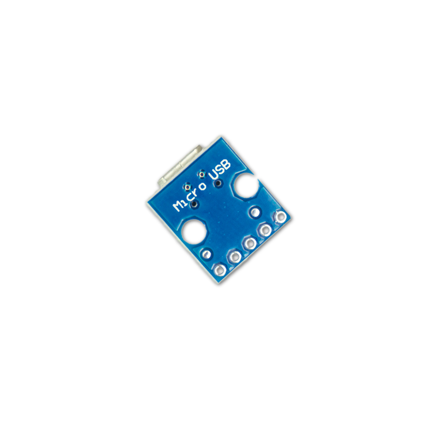 Micro USB DIP Netzteil Adapter - 5V MicroUSB Breakout Board