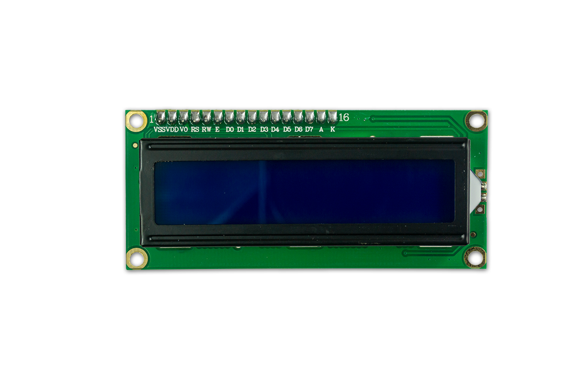 LCD Display Modul HD1602 - I2C - Blau